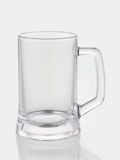Пивная кружка Paşabahçe Pub, 660 мл, стекло, прозрачная