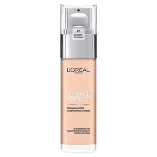 Тональный крем L'Oreal Alliance Perfect Совершенное слияние, тон R3, бежево-розовый, 30 мл