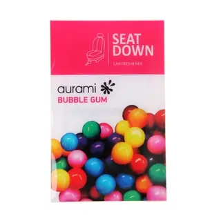 Ароматизатор воздуха на гелевой основе AURAMI SEAT DOWN /аромат Bubble Gum/