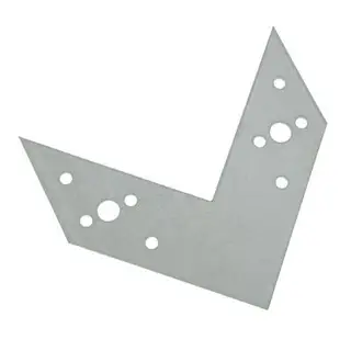 Соединитель угловой, 120х120 мм, ГОЦ, в упаковке 60 шт