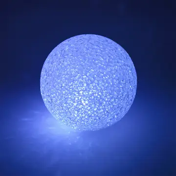 Шар светодиодный уличный синий