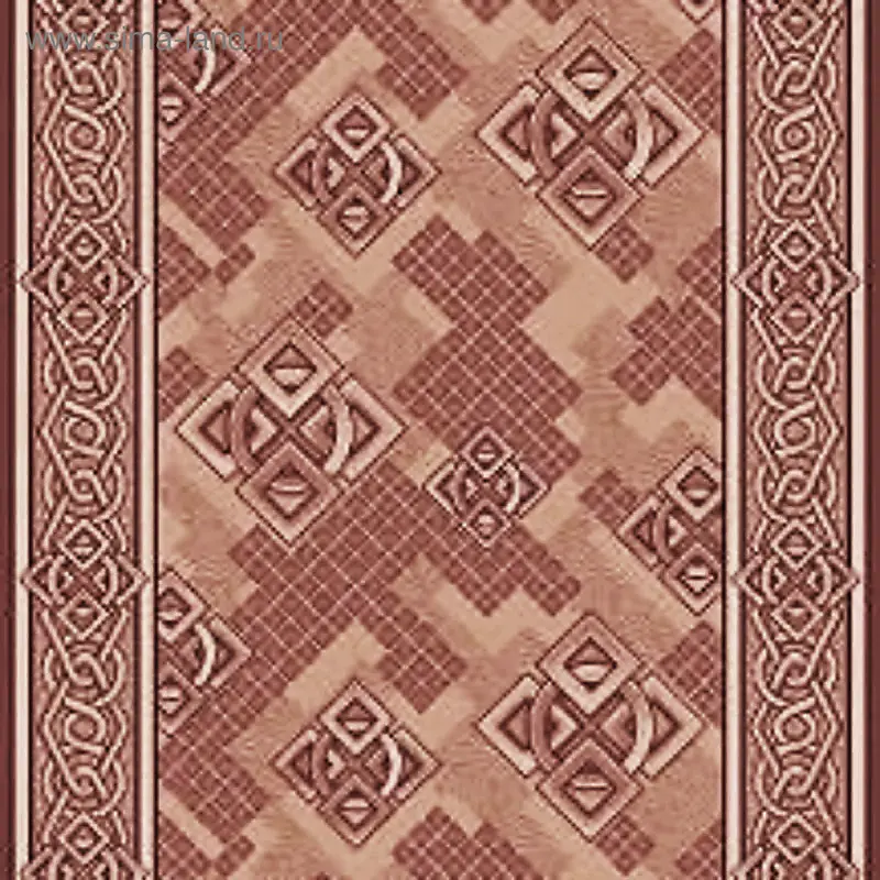 Палас Кристалл 200х300 см, бежевый, 195 г/м2