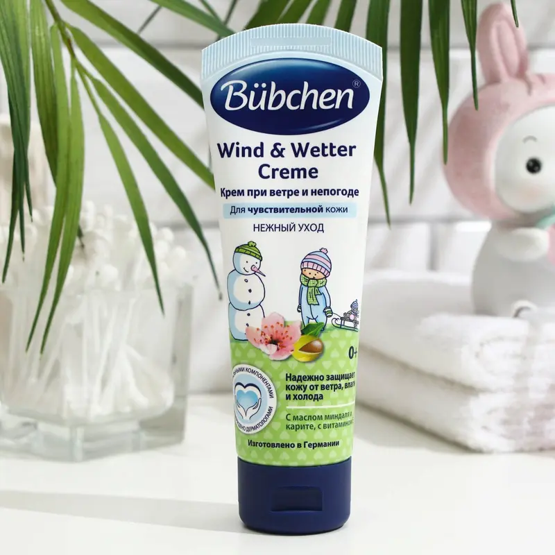 Детский крем Bubchen при ветре и непогоде, 75 мл