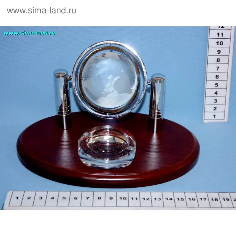 набор на стол деревянный с пепельницей (бокс 25шт)
