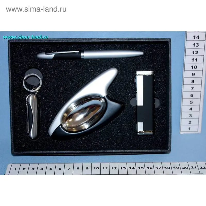 набор подарочный 4 в 1 DH-841 4*15*21 см (5 шт) (бокс 50 шт)
