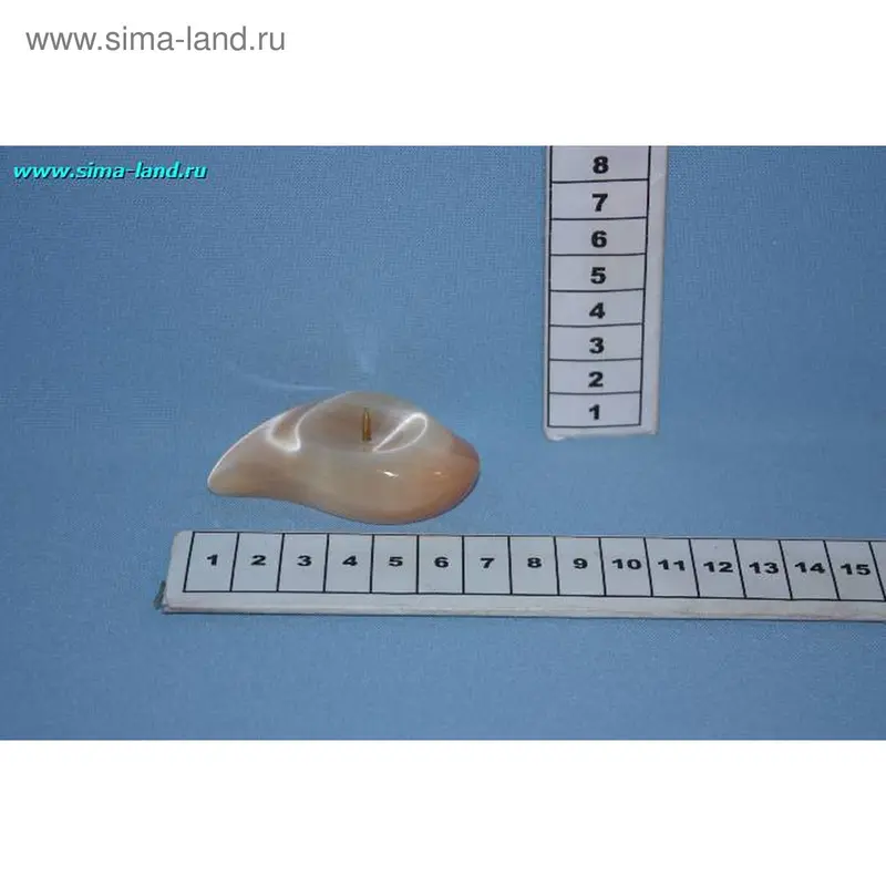 подсвечник Листок мин 2 шт 7*2,5