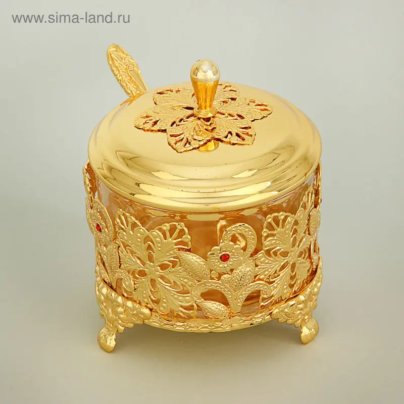 Сахарница, 180г, ложка 12 см