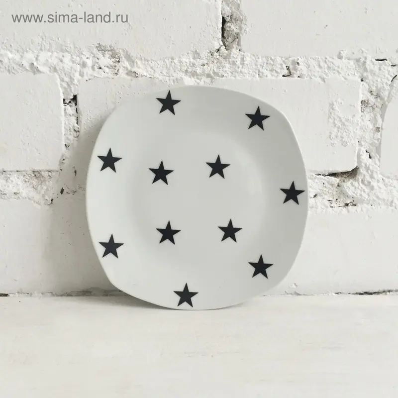 Тарелка квадратная d=20 см My Little Star