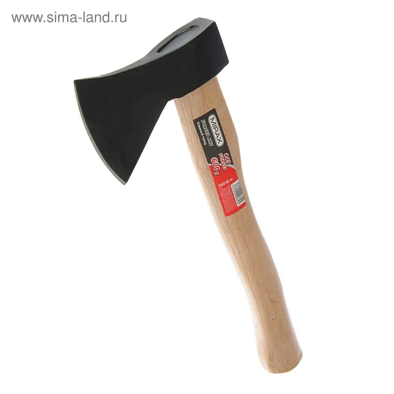 Топор "MIRAX", кованый, с деревянной рукояткой, 600 гр