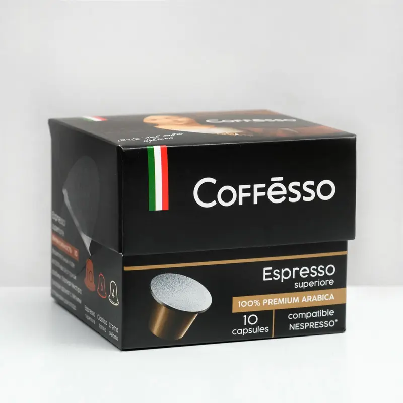 Кофе Coffesso Espresso Superiore в капсулах, 10 шт