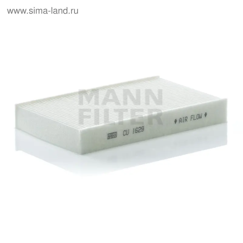 Фильтр салонный MANN-FILTER CU1629