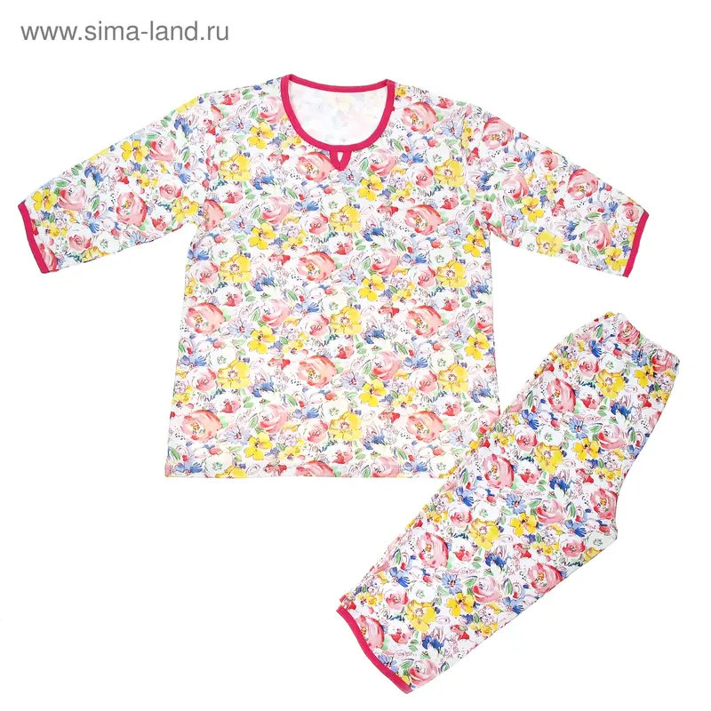 Пижама женская 221ф1632 МИКС, р-р 54