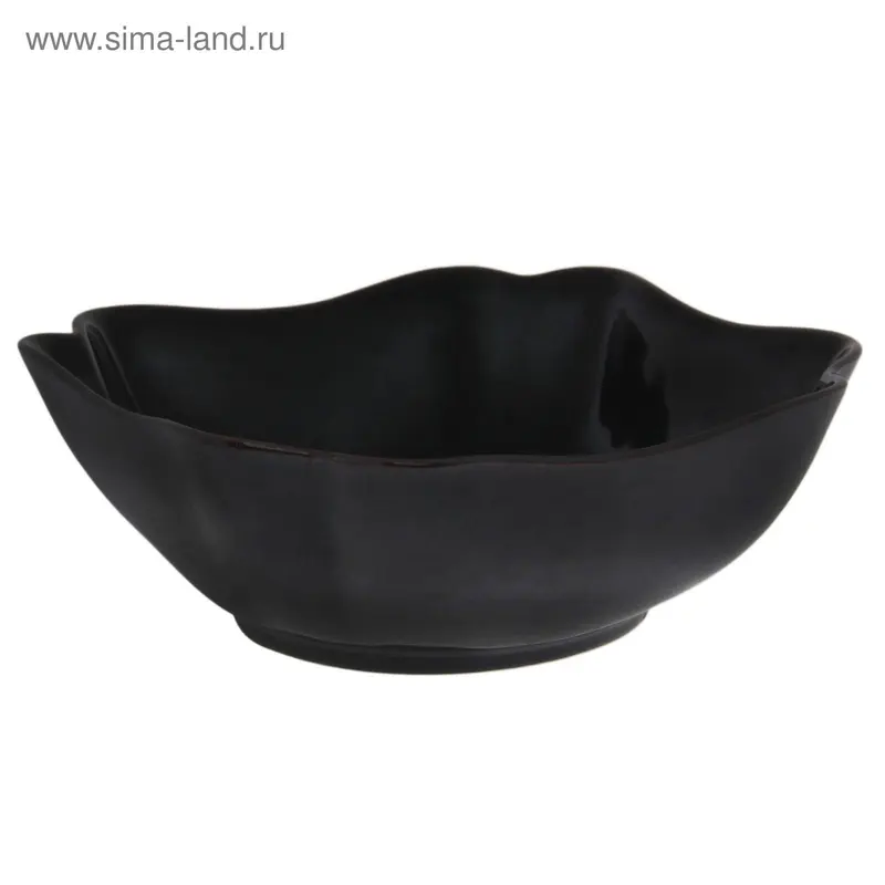 Конфетница "Бутон" коричневая, 2 л