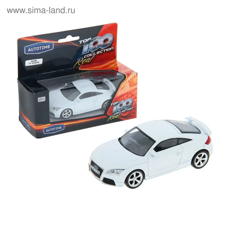 Машина металлическая "Коллекция "TOP-100 Real" №1", масштаб 1:43, МИКС