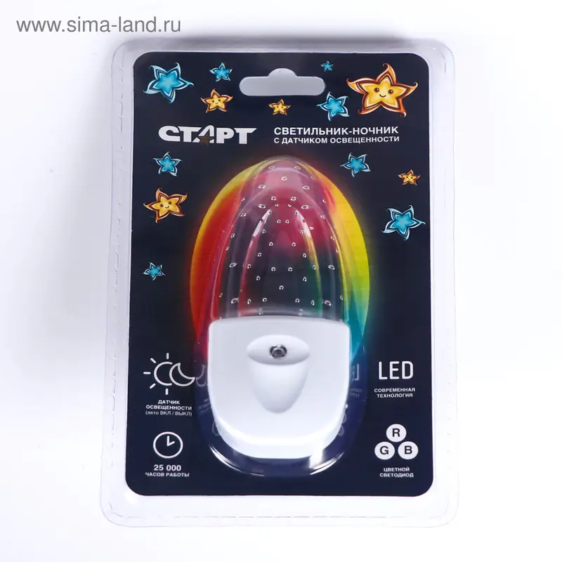 Ночник СТАРТ NL 1LED "Капля"