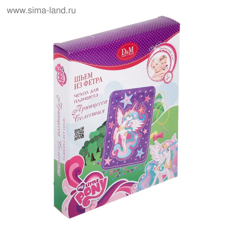 Набор для шитья чехла для планшета "Принцесса Селестия" My Little Pony 55149