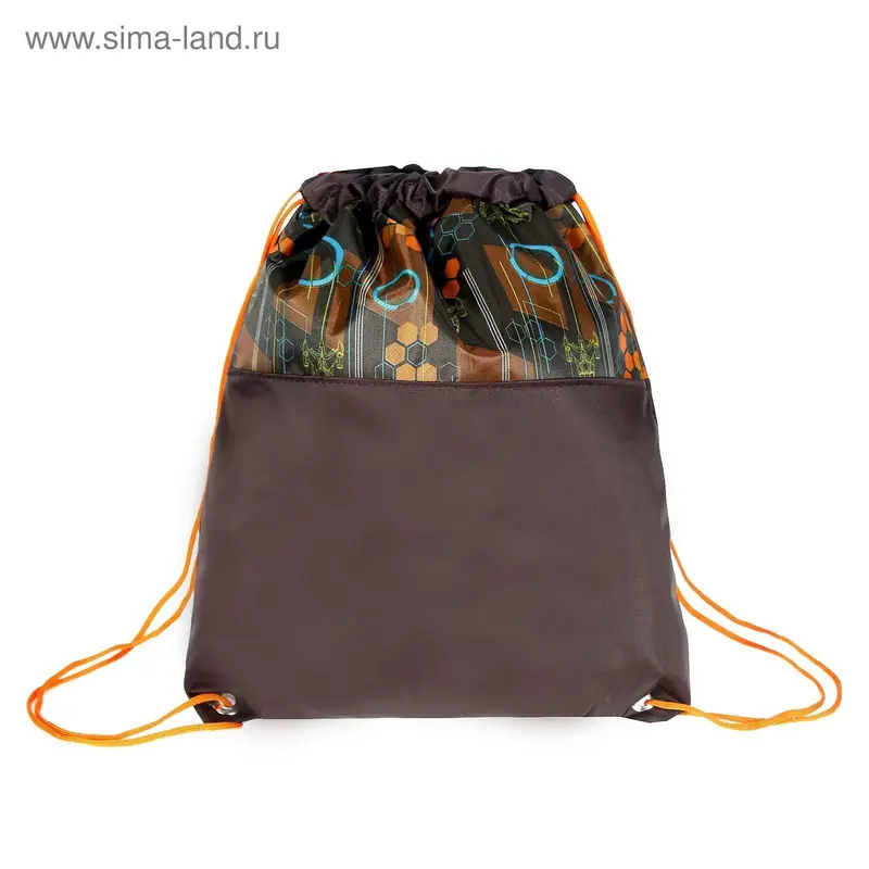 Сумка для обуви, цвет коричневый