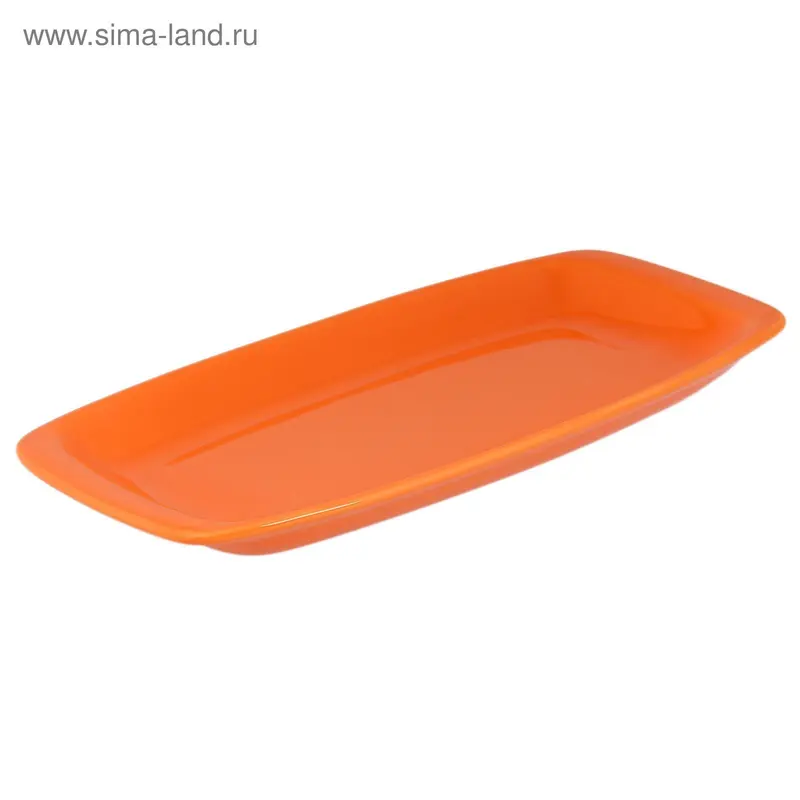 Блюдо, цвет оранжевый
