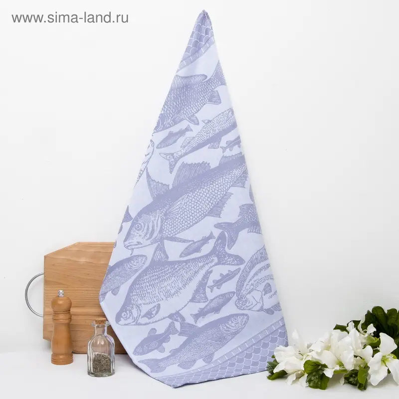Полотенце кухонное пестротканное гладь Ansa 50х70 см