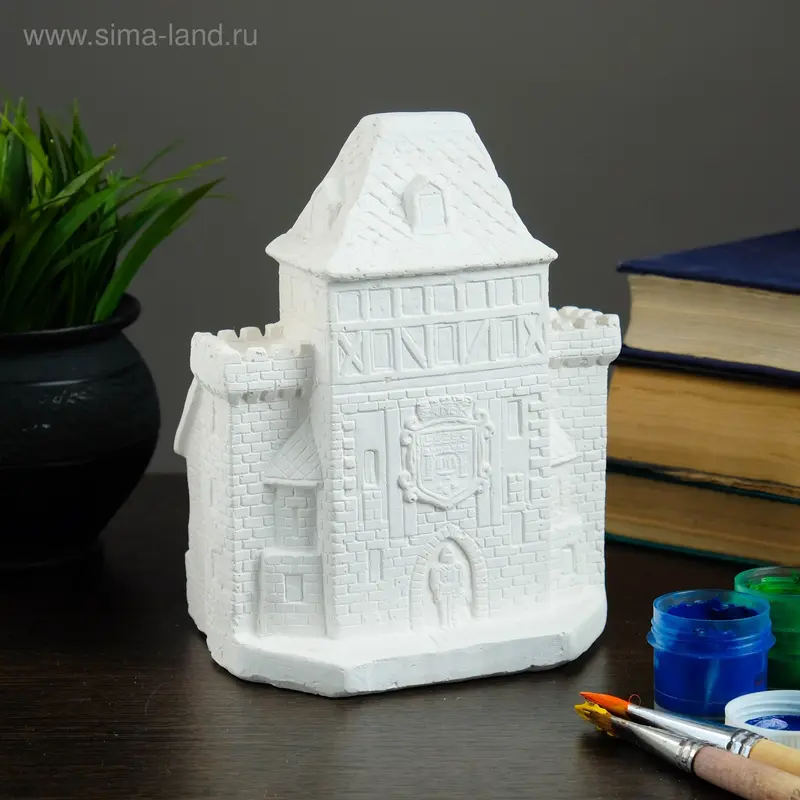 Копилка-раскраска "Замок" 19см