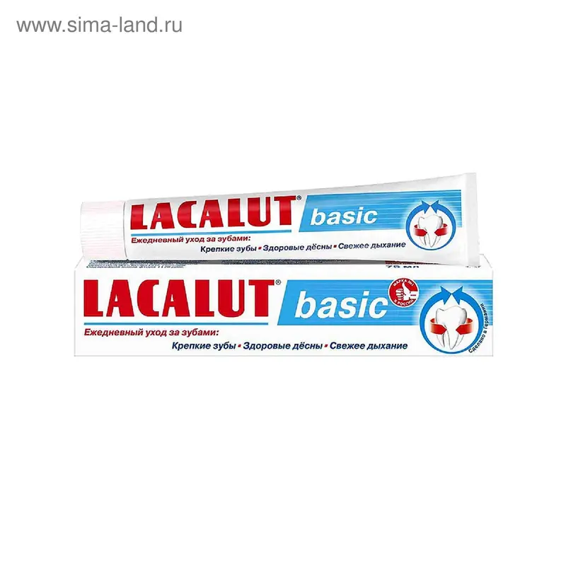 Зубная паста Lacalut Basic, 75 мл