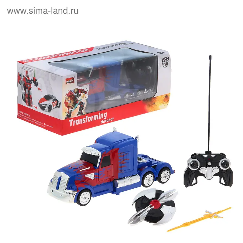 Трансформер на радиоуправлении Optimus Prime, масштаб 1:14