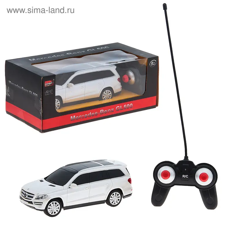 Машина на радиоуправлении 1:24 Mercedes-Benz, цвета МИКС