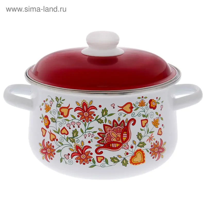 Кастрюля 5,5 л "Вышивка"
