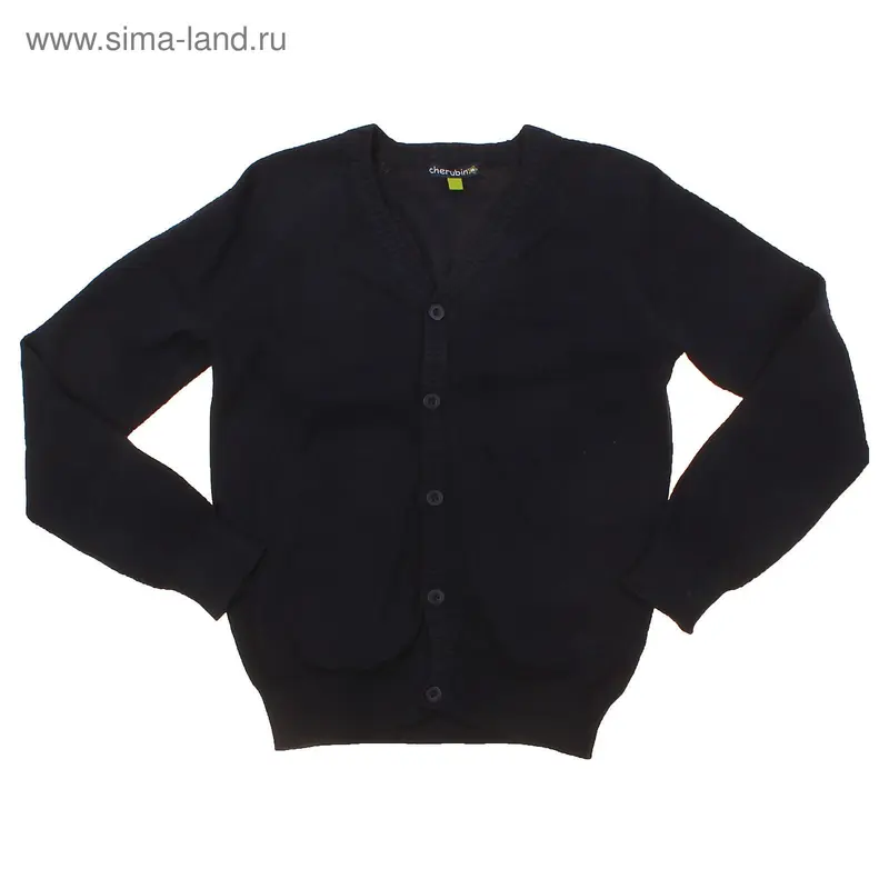 Кофта для мальчика, рост 122 см (64), цвет тёмно-синий CK 6W049