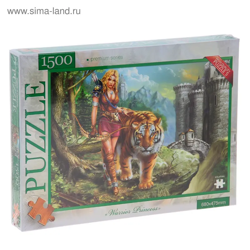 Пазлы "Принцесса войнов", 1500 элементов