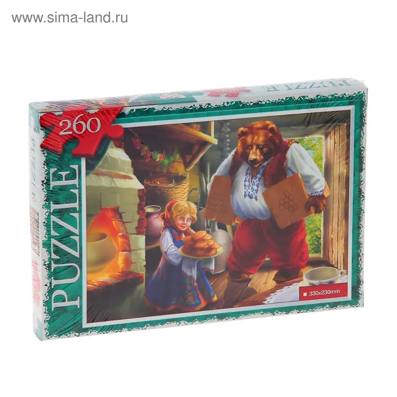 Пазлы «Маша и Медведь» 260 элементов