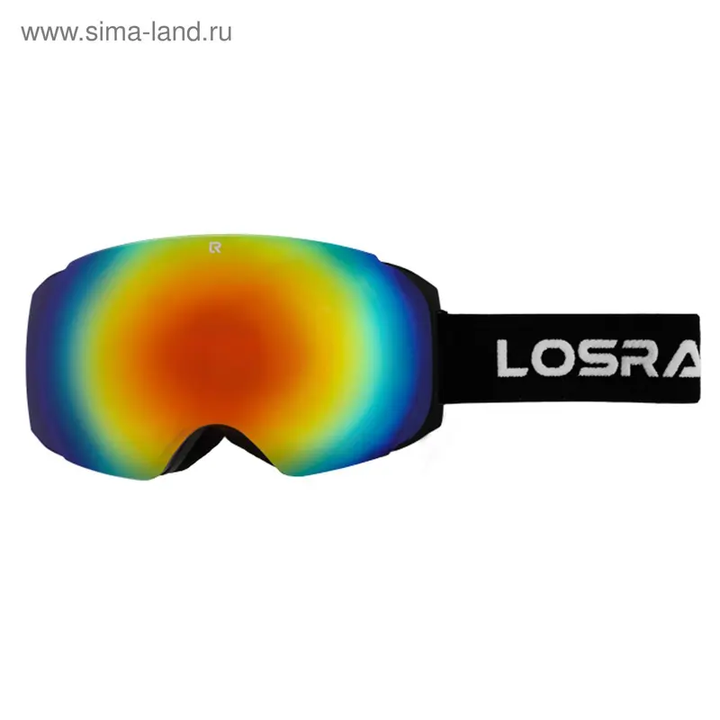 Маска Los Raketos Nikron red chrom арт 21102 FW17