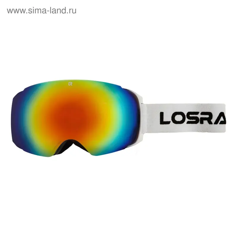 Маска Los Raketos Nikron red chrom арт 21105 FW17