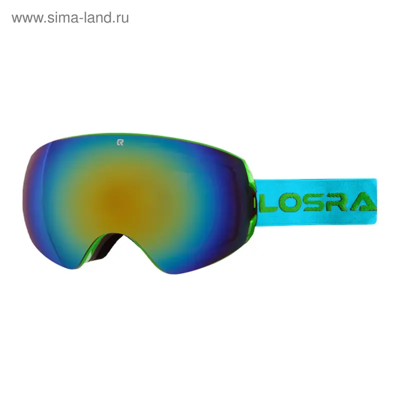 Маска Los Raketos Astro GREEN CHROM арт 21201 FW17