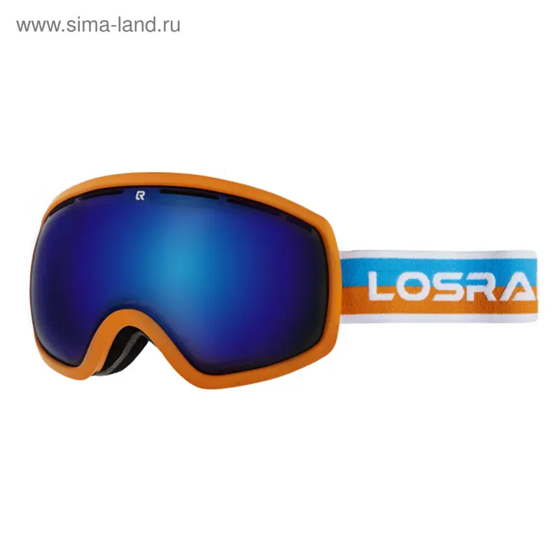 Маска Los Raketos Nitro blue mirror Арт 21503 FW17