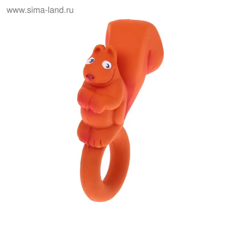 Латексная игрушка «Кольцо. Белочка»