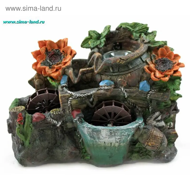 фонтан две мельницы 20*23 см (бокс 12 шт)