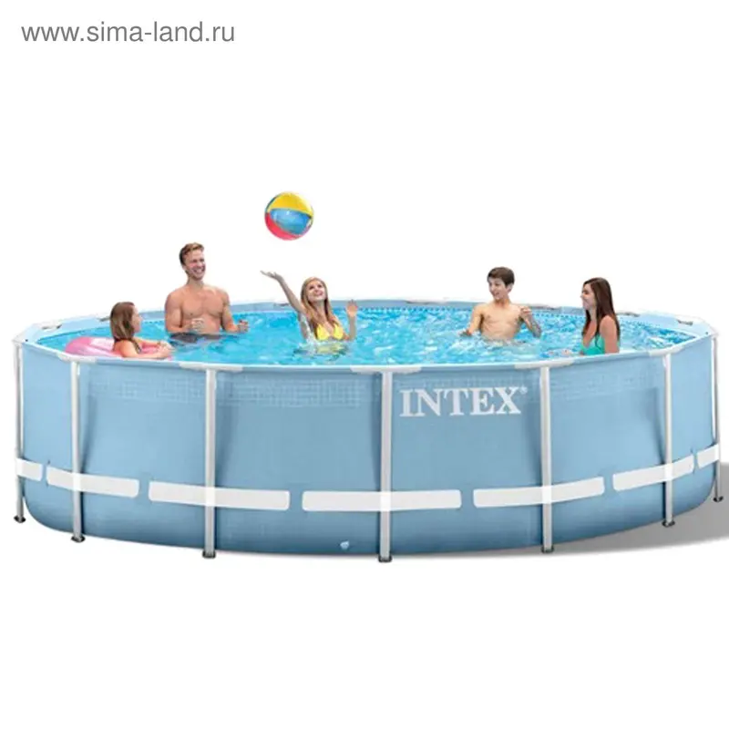 Бассейн каркасный Prism Frame Set, 305 х 76 см, фильтр-насос, 28702NP INTEX