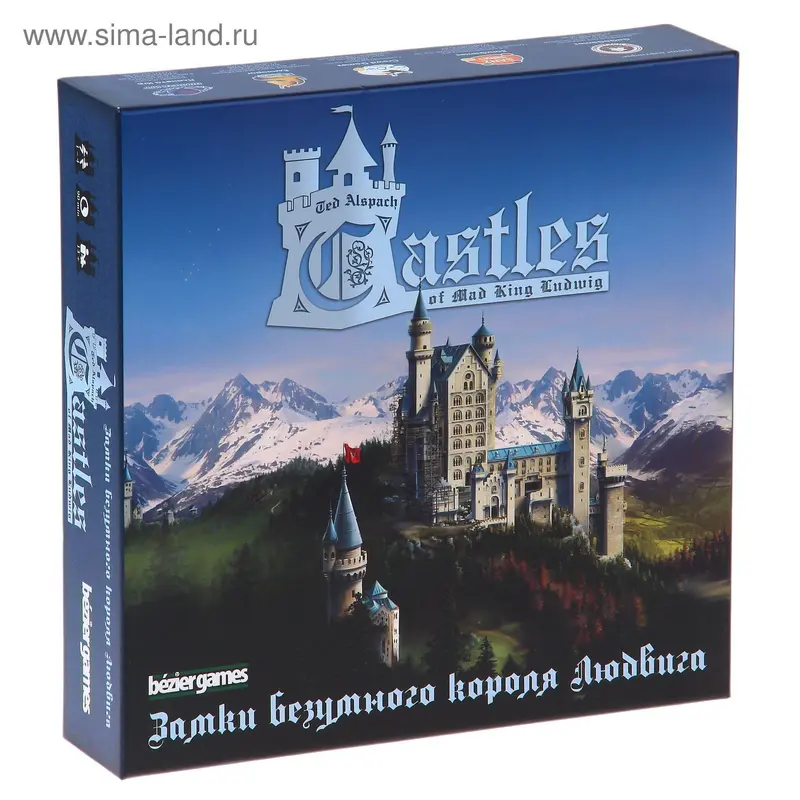 Настольная игра «Замки безумного короля Людвига»