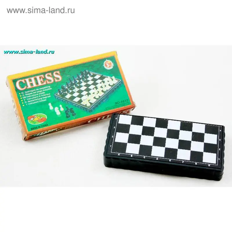 Игра настольная «Шахматы», 13.5х7.5 см
