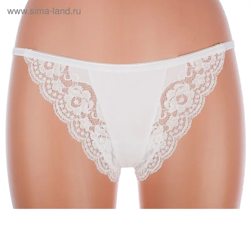 Трусы женские стринги BD31316 Mirto bianco, р-р 44 (3)
