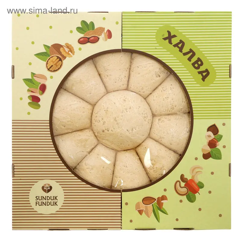Халва Sunduk Funduk арахисовая, 5 кг