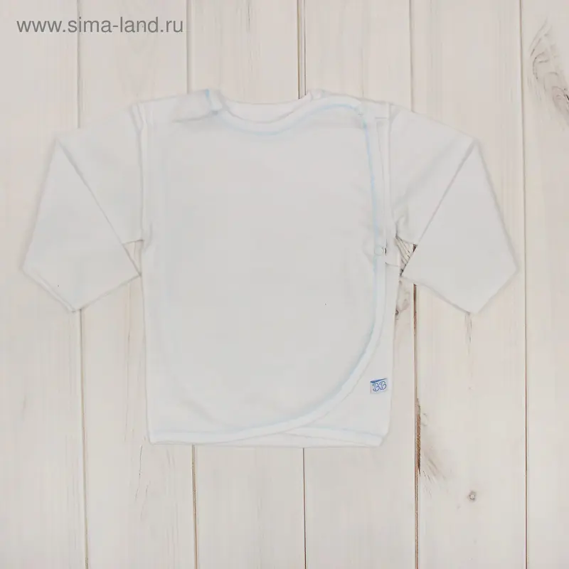 Распашонка на кнопках для мальчика, рост 50-56 см, цвет МИКС M010010F56_М