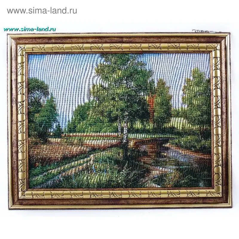 картина гобелен 30*40 см тропа ВН-0315 пр рама (бокс 20 шт)