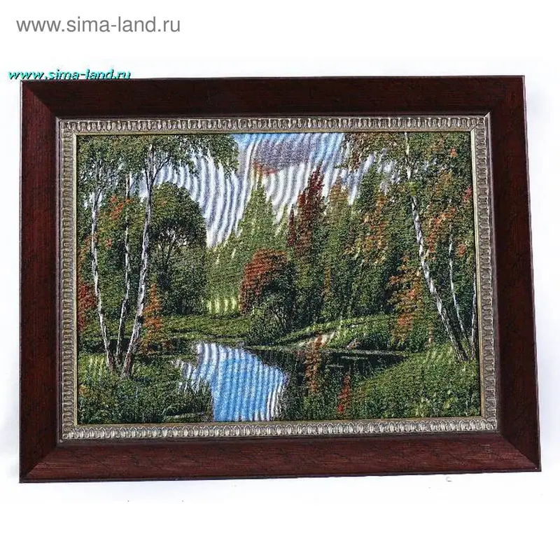 картина гобелен 30*40 см березы ВН-0317 под (бокс 16 шт)