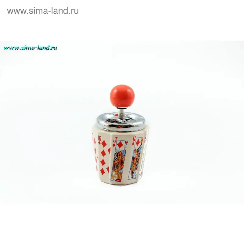 Пепельница бездымная "Масти карт - буби"