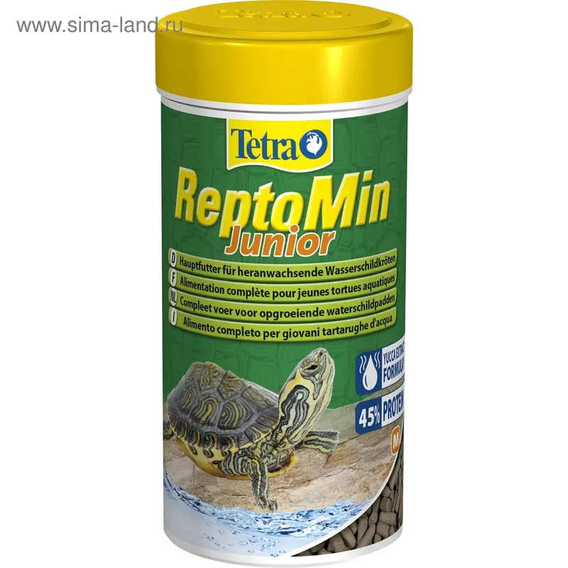 Корм Tetra ReptoMin Junior для молодых черепах, 100 мл