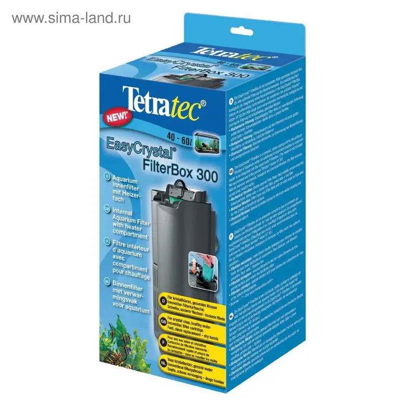 Фильтр внутренний EasyCrystal 300 Tetratec® 300л/ч до 60л