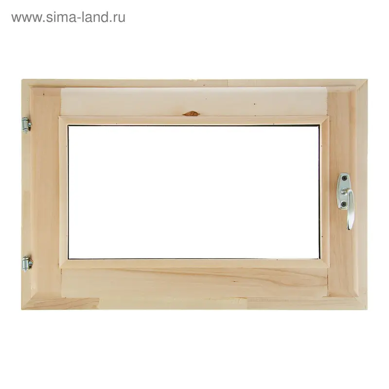 Окно, 40×60см, однокамерный стеклопакет, из липы