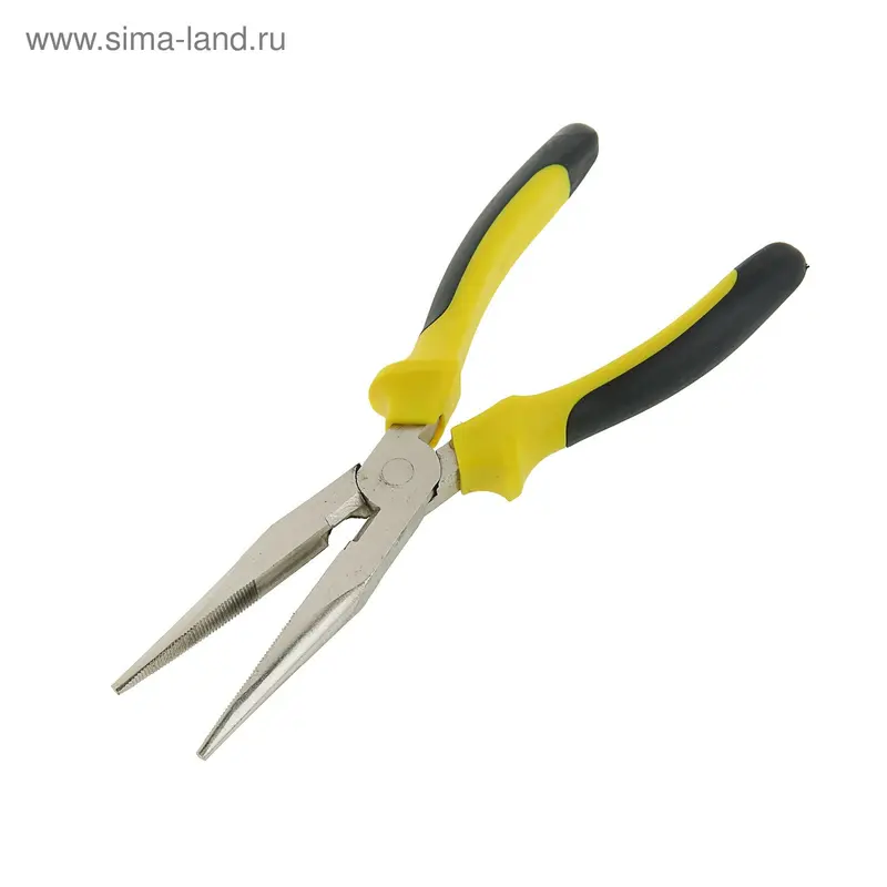 Длинногубцы ЛОМ, никелированные, 200 мм